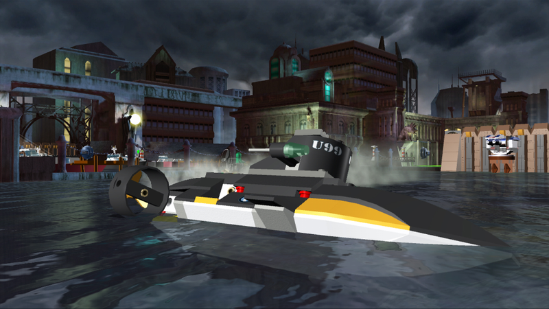 Illustration for article titled Lego Batmobile, A Muscle Car For Gotham's Mean Streets